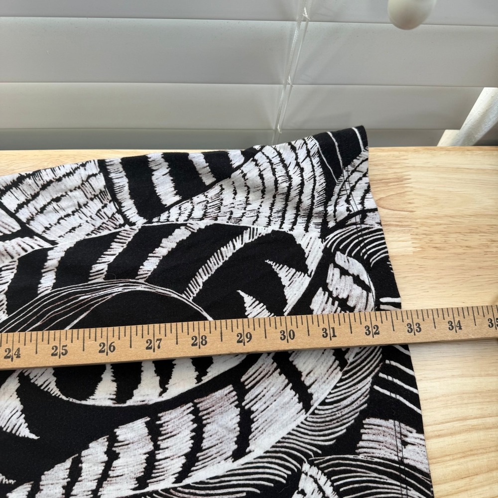 Athleta Santorini Dress Women's Black White Printed Stretch Sleeveless - XS - Picture 14 of 14